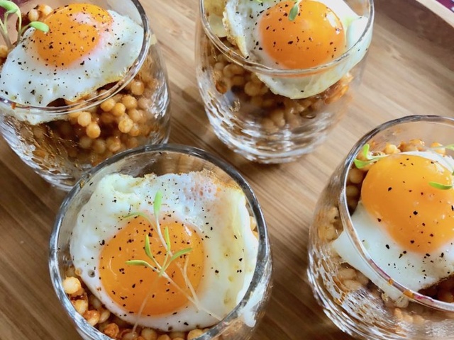 La recette des toasts œufs au plat et champignons 