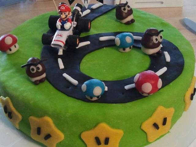 Gâteau Super Mario Kart - Les Délices de Mimm