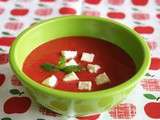 Menu 104 : ma super soupe fraise-feta