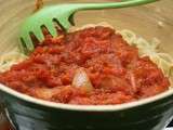 Menu n°10 : sos sauce tomate