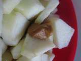 Compote de pommes aux spéculoos en 3 minutes