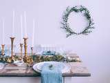 Table de Noël : inspiration rustique et scandinave
