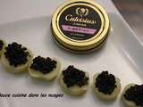 Caviar Calvisius Siberian et ratte du Touquet