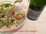 Champagne l.Benard-Pitois et rillette de lapin à la moutarde