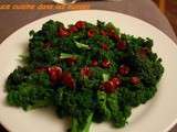Chou kale en salade