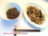 Dinde aux shiitakés et champignons noirs