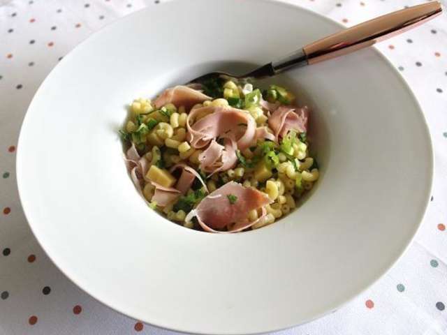 Recettes de Coquillettes de douce cuisine dans les nuages