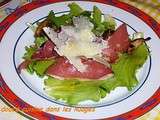Salade Magret Séché de Canard et Shitakés