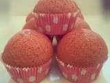 Pink Velvet Muffins
