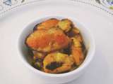 Verrines Chaudes Apéritives: moules sauce au curry