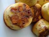 Muffins à la patate douce et citrons confits
