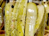 Cornichons à l'aneth (pickles)