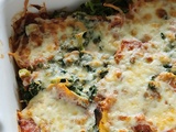 Lasagne de patates douces & de kale