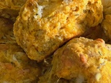 Petits pains rapides à la citrouille, au romarin & au cheddar