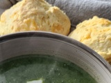 Potage aux épinards