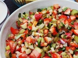 Salsa fraises & rhubarbe