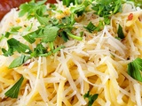 Spaghetti à l'huile et à l'ail (Aglio e Olio)