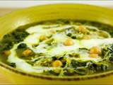 Ashe resteh – soupe iranienne aux épinards