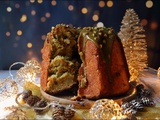 Brioche de Noël pistaches et clémentine façon pandoro