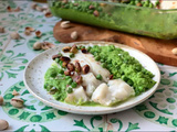 Cabillaud aux petits pois et pistaches