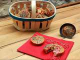 Muffins moelleux aux fraises et graines de chia, sans gluten et sans lactose