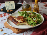 Omelette soufflée au roquefort