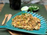 Riz frit thaï au poulet – khao pat