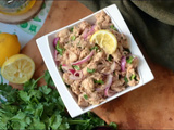 Salade de haricots blancs au thon