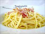 Spaghetti alla carbonara à l’italienne