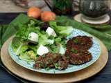 Steaks de lentilles à la coriandre – sans gluten et sans lactose