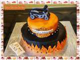 Gâteau Harley Davidson :