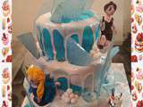 Gâteau Lara vs Elsa :
