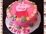 Gâteau Pepa pig :