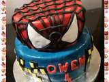 Gâteau Spiderman :