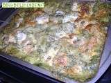 Lasagnes vertes aux 2 saumons :