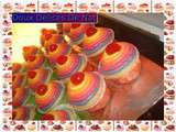 Rainbow cupcakes :