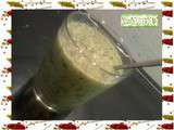 Soupe glacée de concombre :