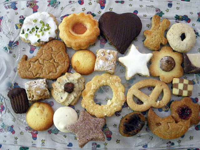 Recettes de biscuits de noël et de cuisine alsacienne
