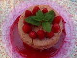 Charlotte aux framboises et au skyr de brebis