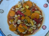 Ragoût de mogettes aux poivrons