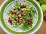 Salade de pommes de terre, avocat, betteraves