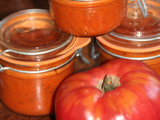 Coulis de tomates au basilic et a l'ail