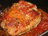 Roti de filet de dindonneau a la tomate