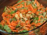 Salade concombre et carotte a la thailandaise
