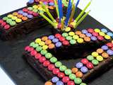 Gâteau d'anniversaire, nombre 14
