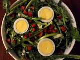 Classique du printemps: Salade de dent-de-lion