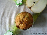 Muffin aux Poires et au Caramel au Beurre Salé