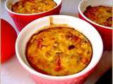 Flans tomate courgette