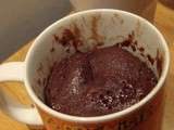 Mug cakes chocolat-poire