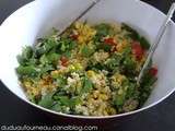 Salade aux cereales gourmandes